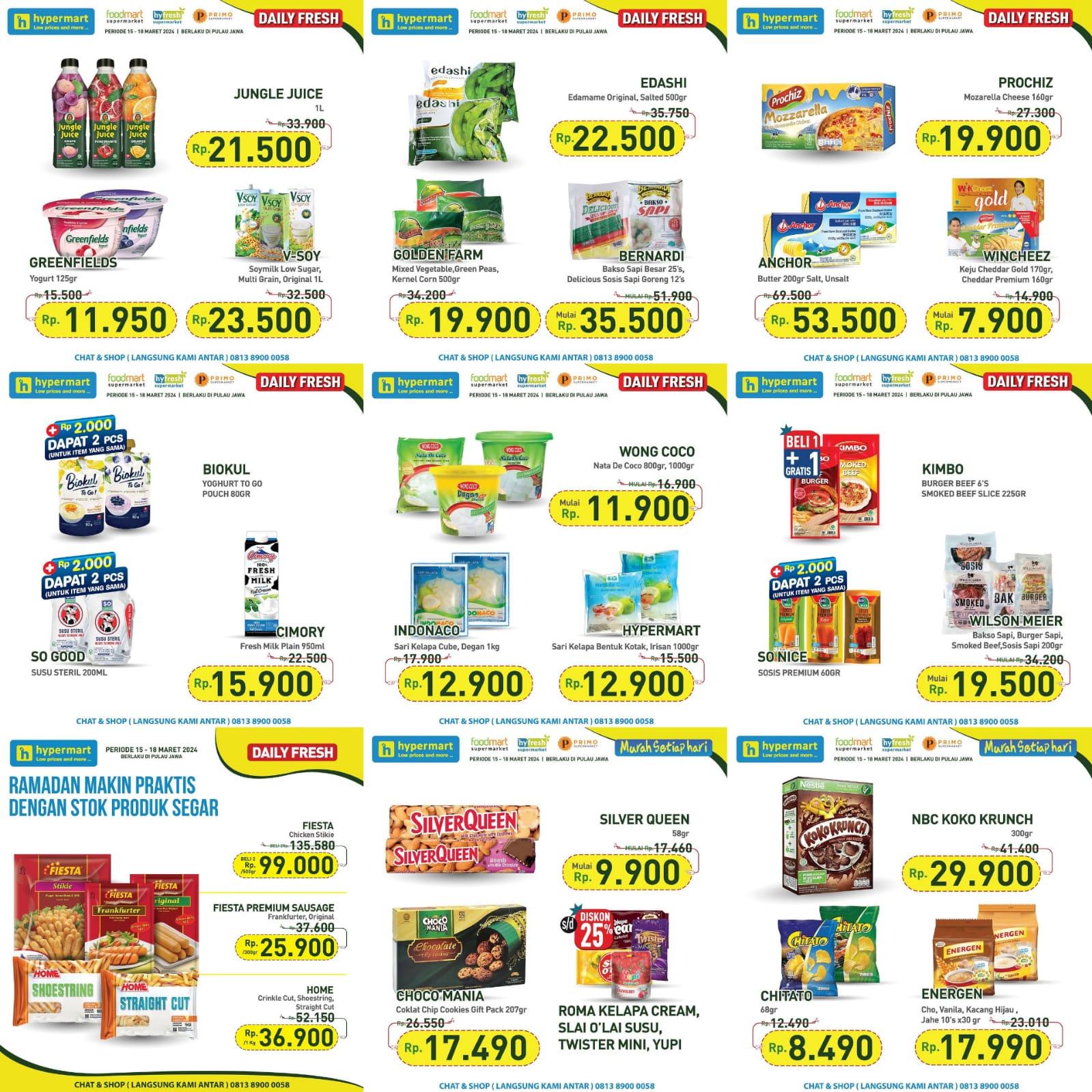 CUAN Ramadhan! Promo JSM Hypermart 17 Maret 2024, Wipol Rp 13.490, Sunlight Rp 12.890
