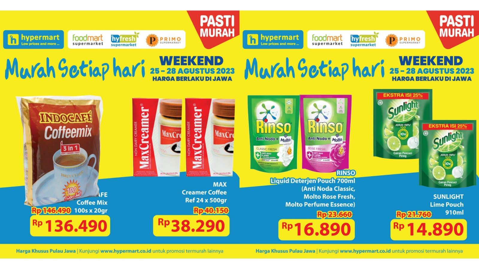BANYAK DISKON! Promo JSM Hypermart 25-28 Agustus 2023, V-soy 1L Rp 23.500, Japota Rp 8.990