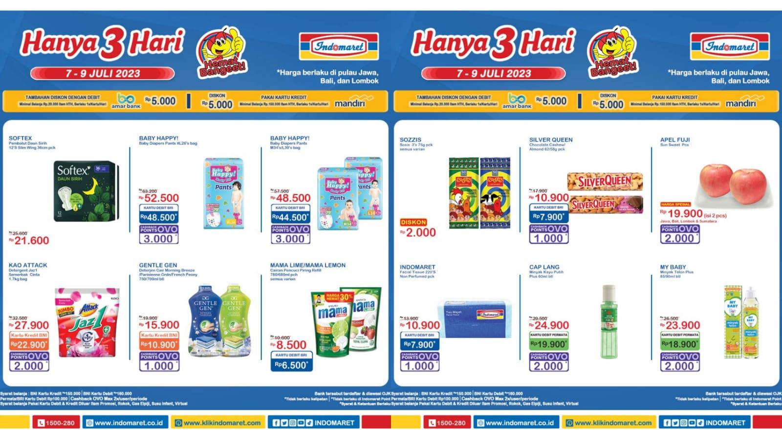 HEMAT! Promo JSM Indomaret Besok 9 Juli 2023, Silver Queen Rp 10.900, Minyak Goreng Filma Rp 34.900