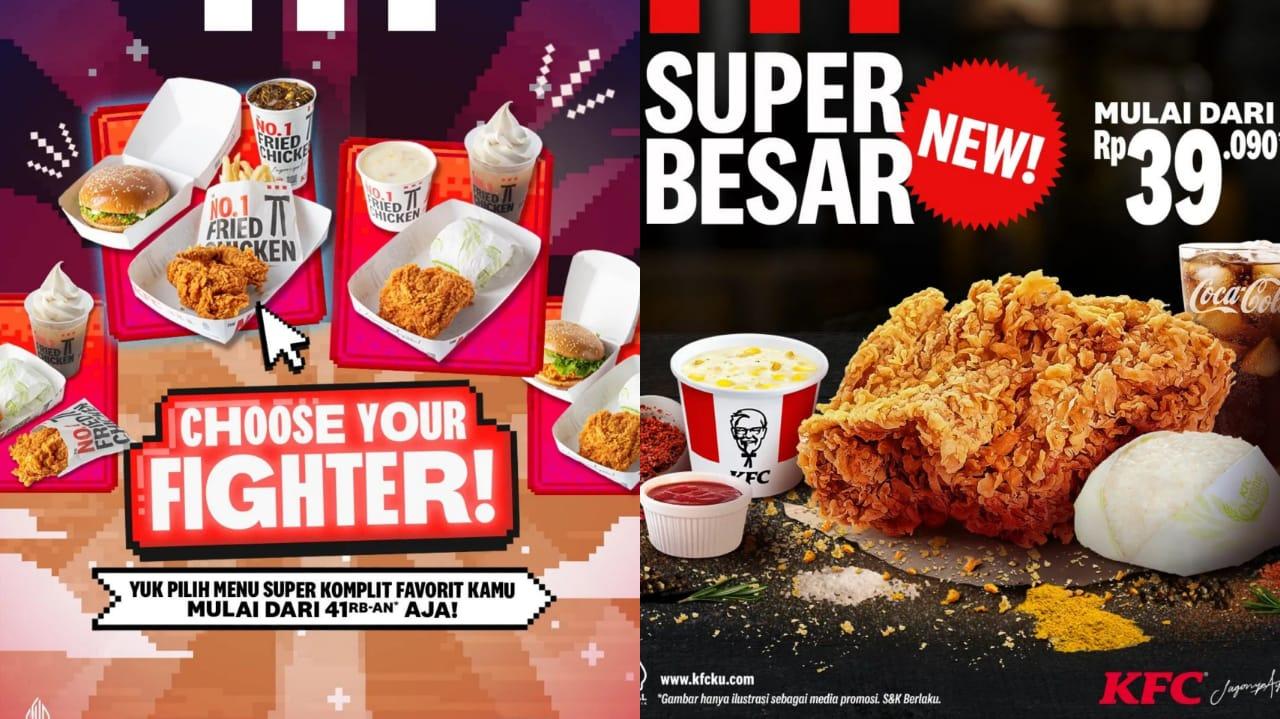 KOMPLIT! Promo KFC 21-31 Mei 2024, 1 Ayam Goreng + 1 Nasi + 1 Soup + 1 Mocha Float Rp 41 Ribuan