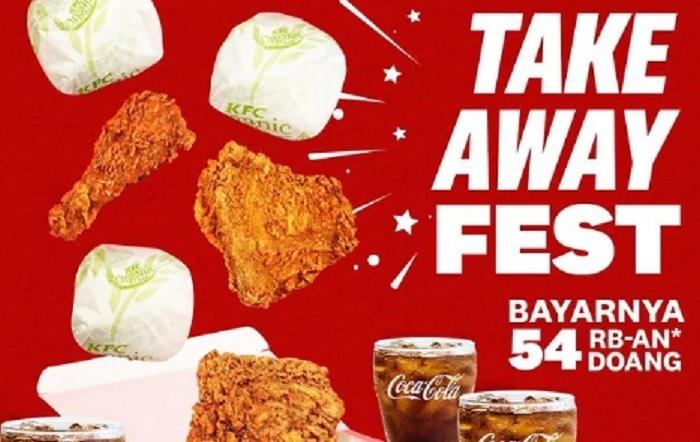 BANYAK DISKON! Promo KFC Agustus 2023, Paket Ayam Goreng + Nasi + Coca-Cola Rp 54 Ribuan