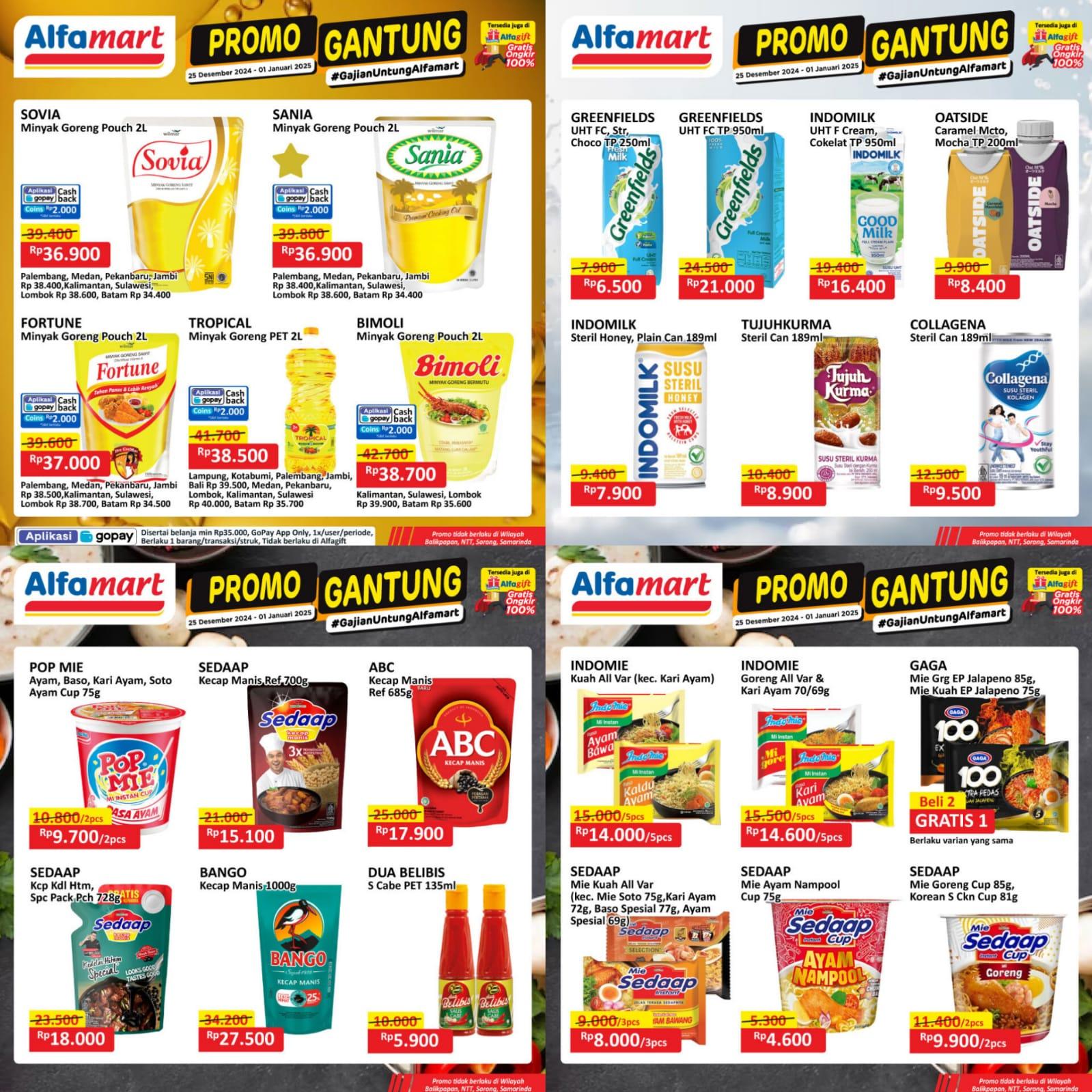 DISKON Alfamart Besok 31 Desember 2024, Minyak Goreng Sania Rp 36.900, Tolak Angin Rp 17.900