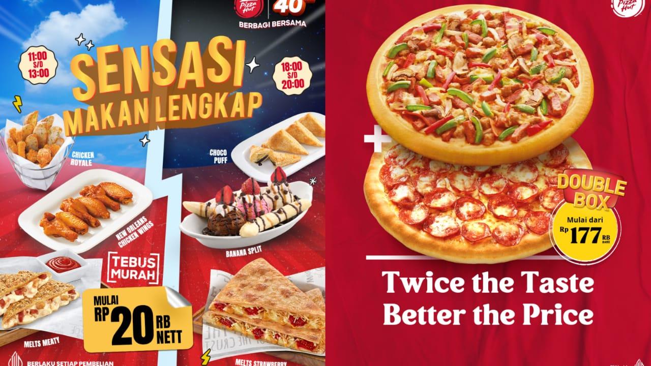 Promo Pizza Hut 22-30 September 2024, Beli Sensasi Duo dan Dapatkan TEBUS MURAH mulai Rp 20 Ribuan