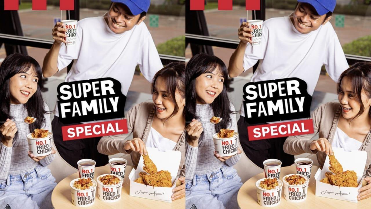 Promo Spesial KFC 25-30 November 2024, Nikmati Paket Super Family Rp 118 Ribuan