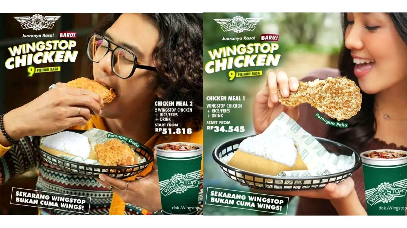 Promo Wingstop Juli 2023, Dapatkan Wingstop Chicken Meal dan Chicken Flavor Box dengan Harga Spesial