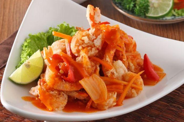 Resep Udang Saus Kecombrang, Cocok Dihidangkan Bersama Nasi Hangat