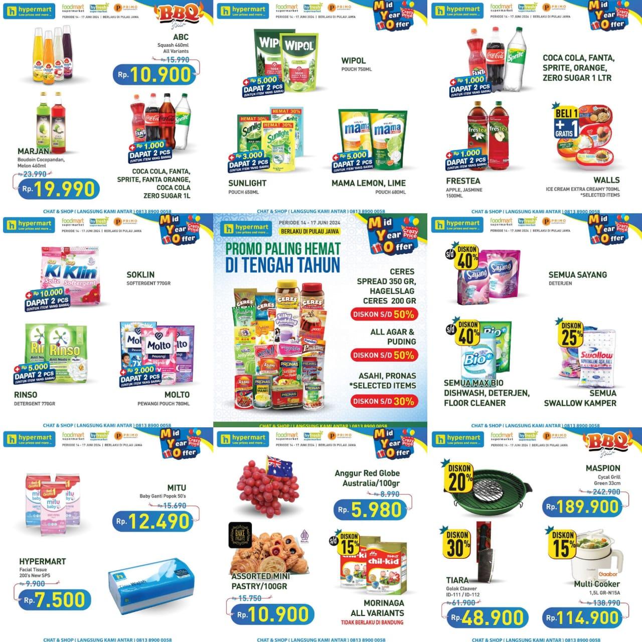 SAMBUT Idul Adha! Promo Hypermart 16-17 Juni 2024, Kecap Manis Bango Rp 17.500, Blue Band Rp 7.990