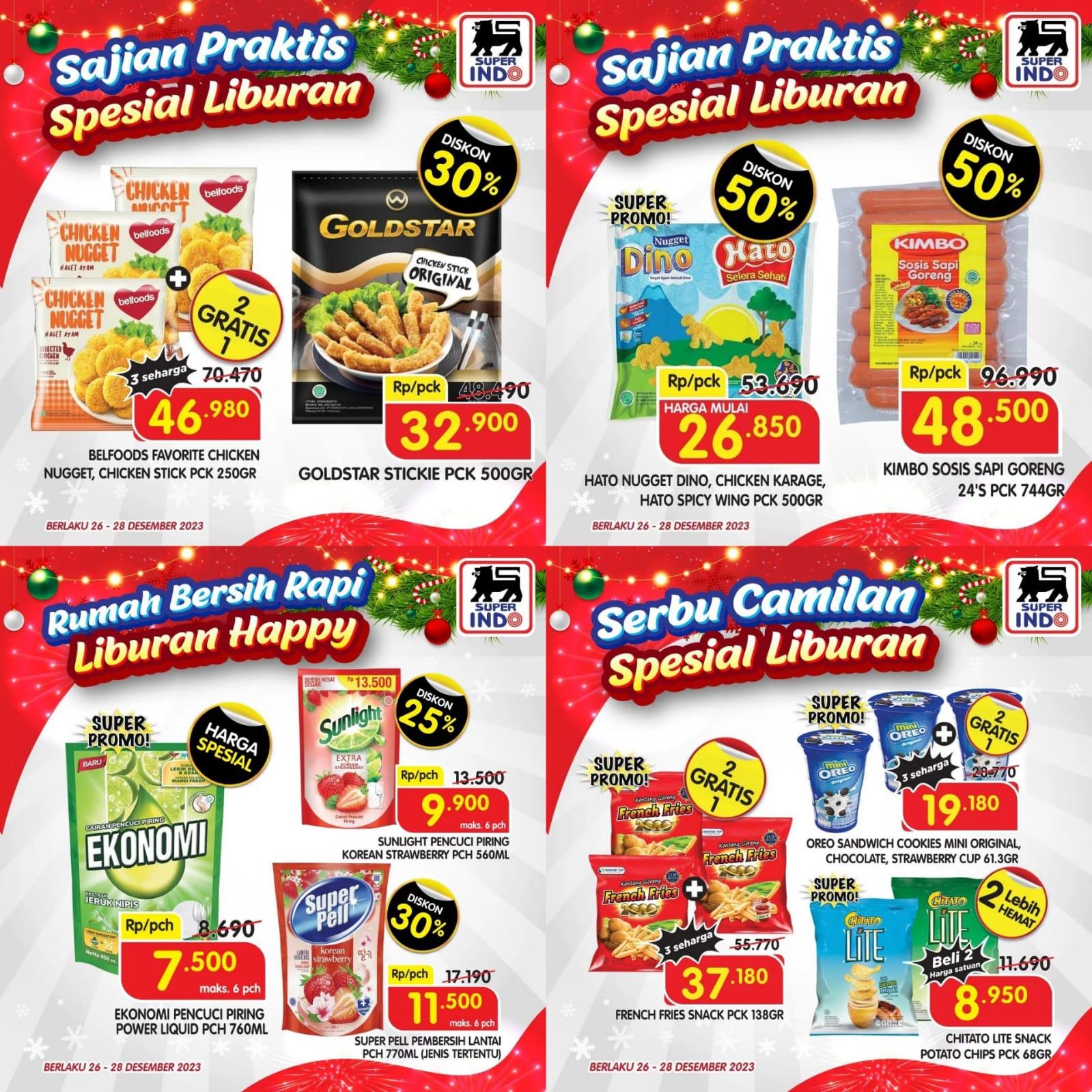 SAMBUT Tahun Baru, Promo Superindo 27-28 Desember 2023, Dapatkan 2 Gaga Mie Instan Rp 4.900