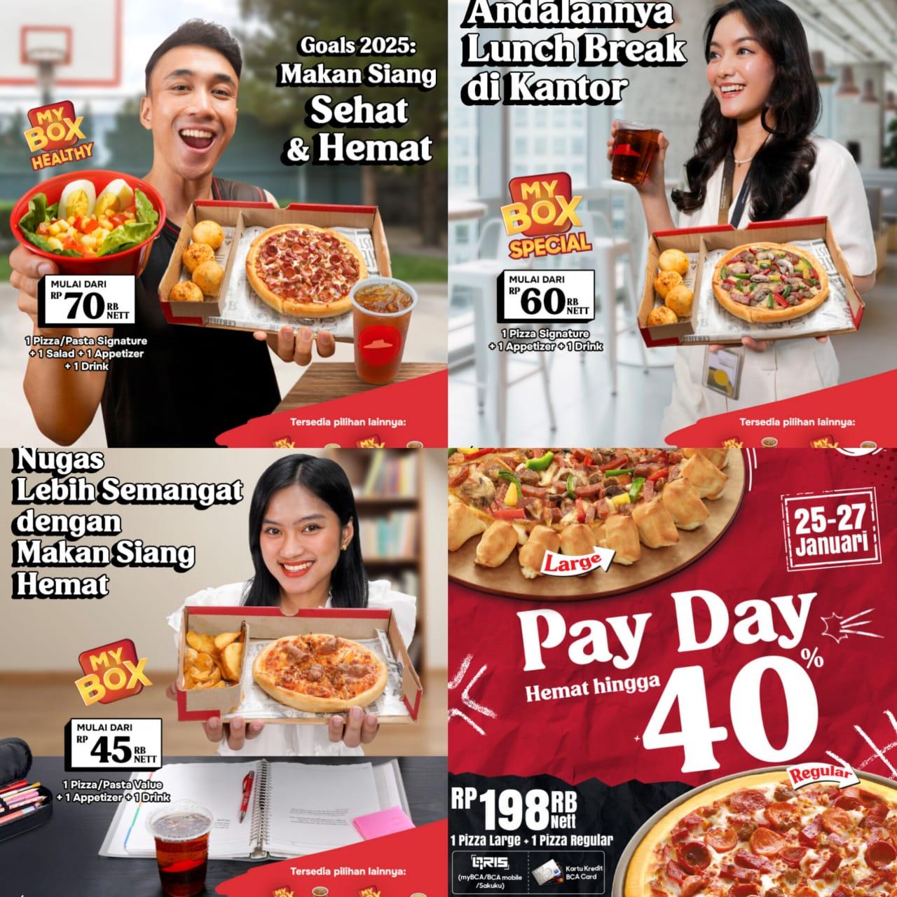 SEMARAK Promo Pizza Hut Besok 27 Januari 2025, Hemat Hingga 40 Persen Dengan BCA