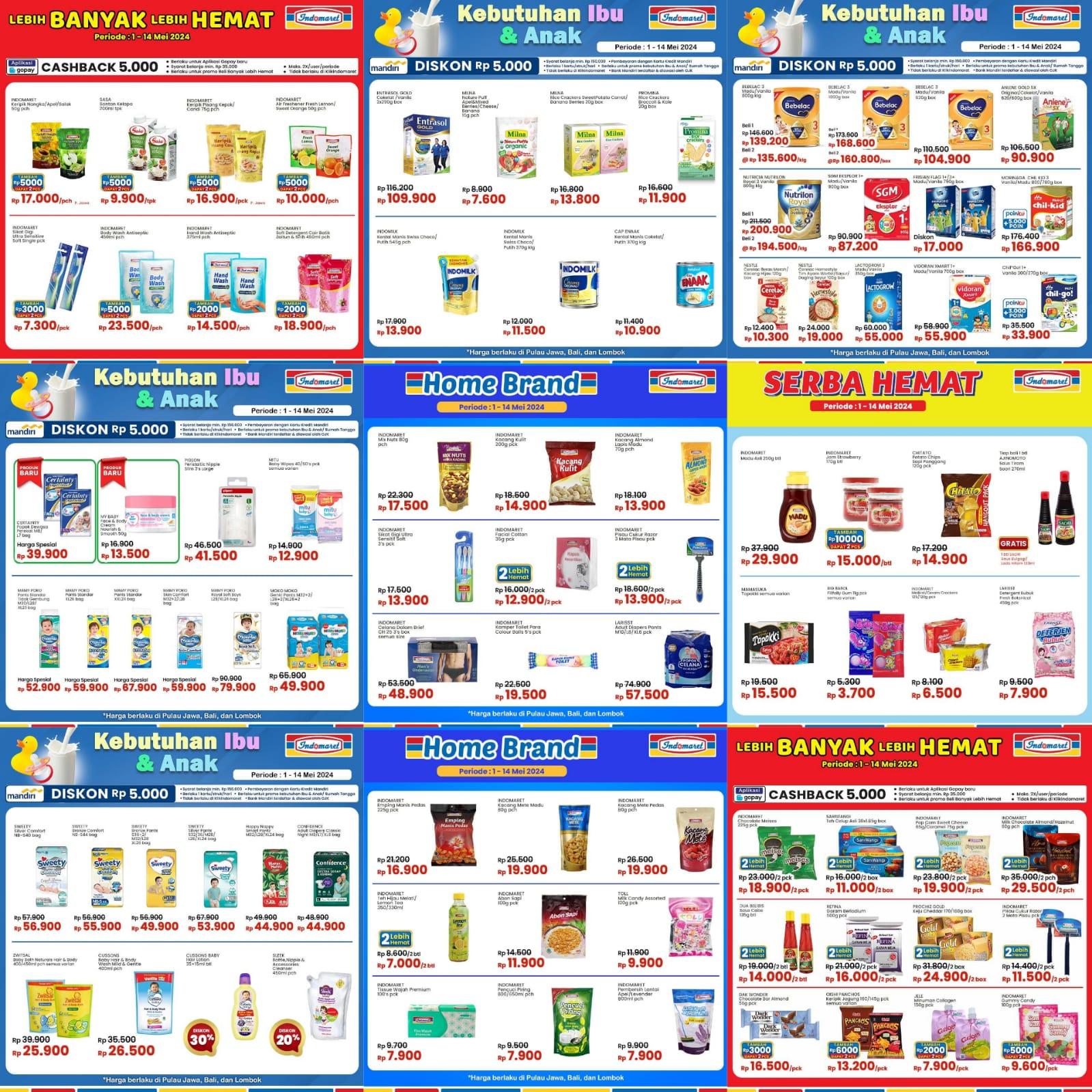 SUPER HEMAT! Promo Indomaret 1-2 Mei 2024, Chitato Rp 14.900, Sariwangi Rp 11.000