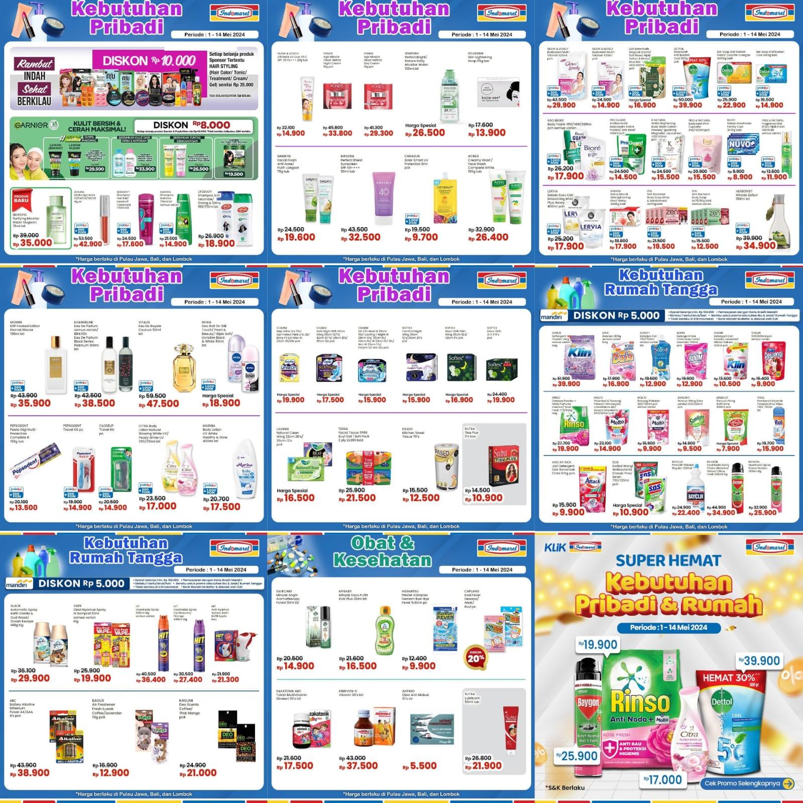 SUPER HEMAT! Promo Indomaret 1-2 Mei 2024, Chitato Rp 14.900, Sariwangi Rp 11.000