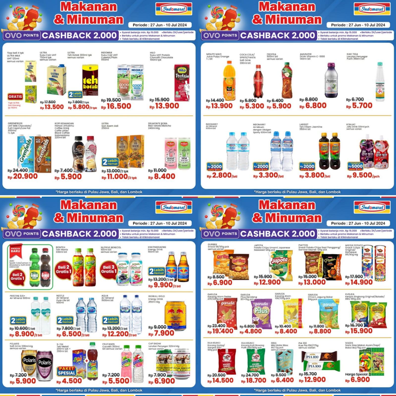 PROMO Indomaret 4-10 Juli 2024, So Klin Detergent Rp 10.500, Herborist Body Serum Rp 24.500