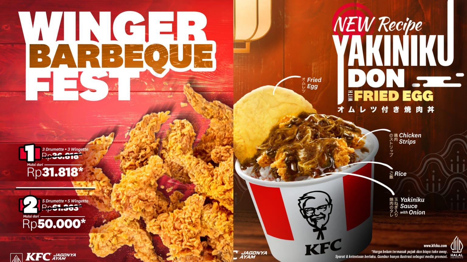 DISKON BESAR! Promo KFC 11-30 April 2025, Dapatkan 5 Drumette dan 5 Wingette Rp 50 Ribu