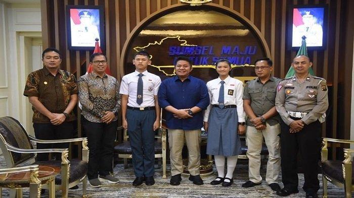 Profil Bintang Wirasatya RA, Paskibraka Nasional 2023 Perwakilan Sumsel, Sudah Latihan Sejak SMP