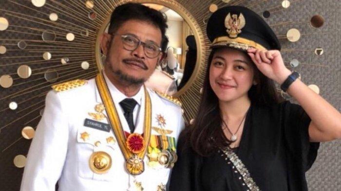 A Tenri Bilang Radisyah Melati adalah anak dari Indira Chunda Thita sekaligus cucu pertama Syahrul Yasin Limpo