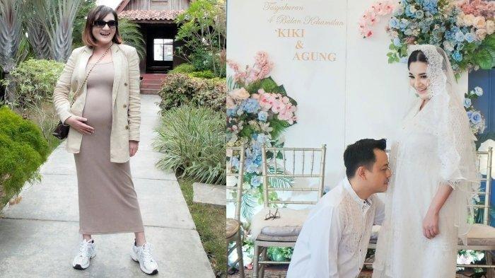 Artis Kiki Amalia dan suaminya, Agung Nugraha.
