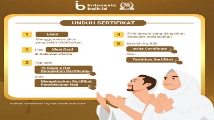 Cara download Sertifikat haji 2024