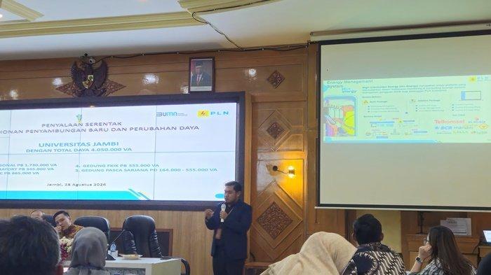 PLN Icon Plus SBU Regional Sumatera Bagian Selatan (Sumbagsel) berkolaborasi dengan PLN UP3 Jambi dalam memperkenalkan produk tersebut di Universitas Jambi, pada Rabu, 28 Agustus 2024.