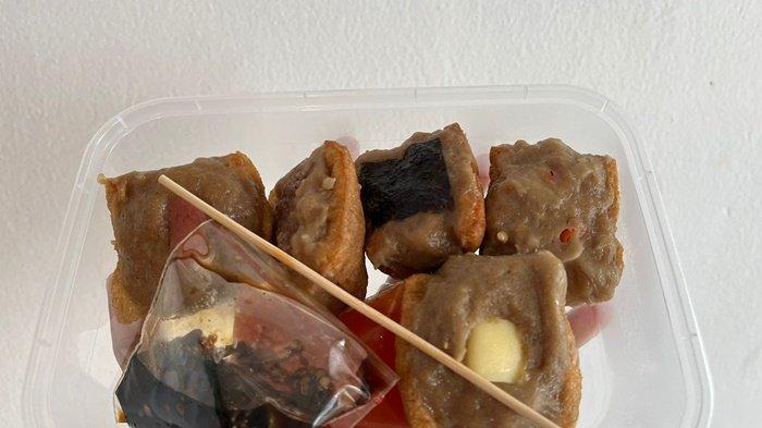 Sajian bakso gepeng