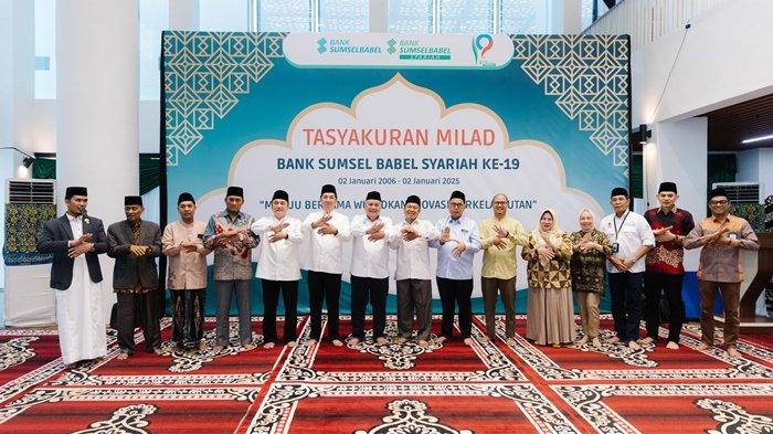 Pejabat Eksekutif Bank Sumsel Babel dan Rekanan Bank Sumsel Babel Syariah