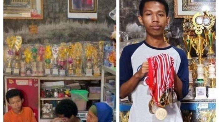 ANAK PENJUAL ES LOLOS ITB - Avan Ferdiansyah Hilmi rasanya layak jadi sosok yang begitu inspiratif. Avan Ferdiansyah Hilmi adalah anak penjual es di Kabupaten Ponorogo yang berhasil lolos ke ITB lewat jalur prestasi atau SNBP. Avan diterima di Fakultas Ilmu dan Teknologi Kebumian Institut Teknologi Bandung (ITB). Saking berprestasinya dia, rumah Avan di kampung sempat dikira toko piala. Entah unik atau miris, walau berprestasi, Avan tak pernah dapat beasiswa.