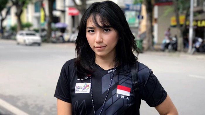 Yolla Yuliana, salah satu pemain timnas voli putri Indonesia di ajang SEA Games 2017, Malaysia