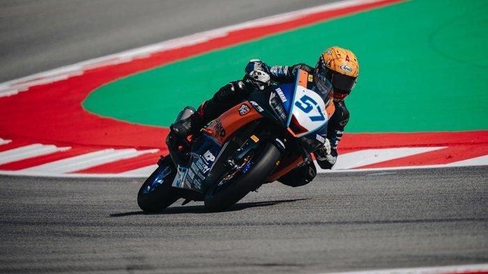 Aldi Satya Mahendra Juara WorldSSP300 Misano 2024.