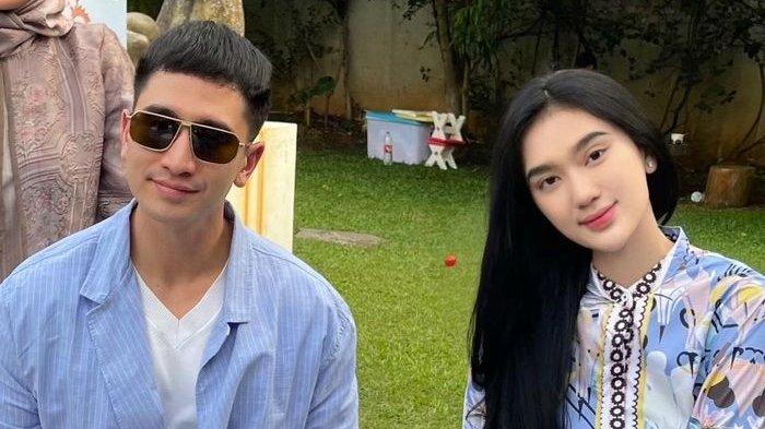DISEBUT CALON ISTRI - Alorissa saat berfoto bersama Verrell Bramasta, dicapture 13 Maret 2025.