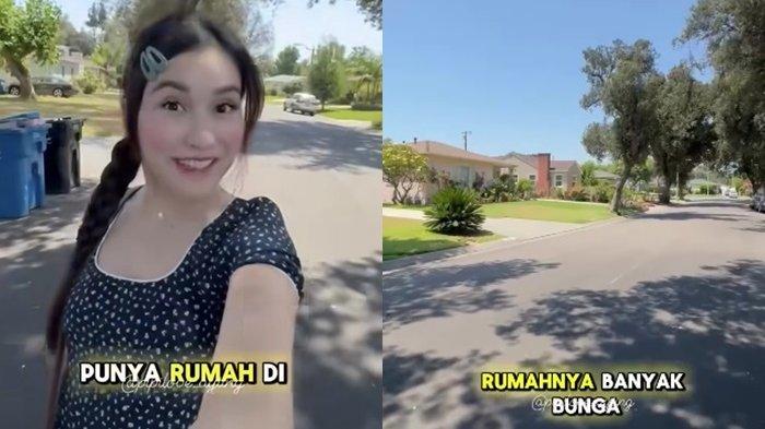 Ayu Ting Ting memperlihatkan hunian idamannya di Amerika.