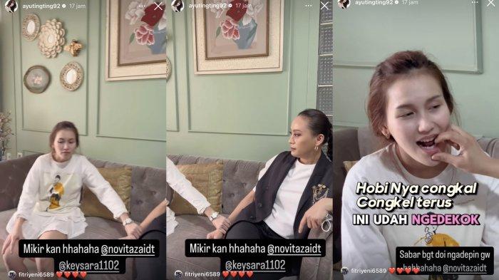 PERAWATAN GIGI - Ayu Ting Ting perawatan gigi di dokter Novita Zaidt. Dulu dokter tersebut yang menjadi perantara pertemuan sang pedangdut dengan Adit Jayusman.