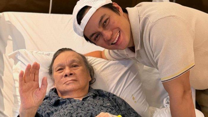 Baim Wong menjenguk ayahnya yang sakit tanpa Paula Verhoeven.