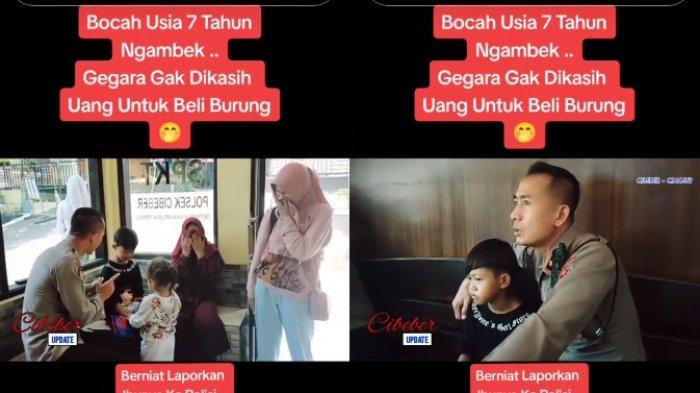 Bocah 7 tahun laporkan sang ibu ke polisi. kejadian ini Viral di TikTok, penyebabnya mengejutkan