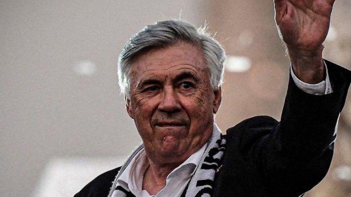Pelatih Real Madrid Carlo Ancelotti.