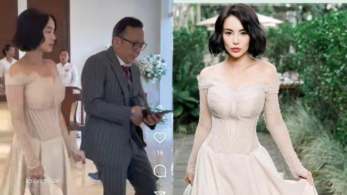 DAMPINGI ARI LASSO - Kolase potret Dearly Desiana dan Ari Lasso dicapture Senin (12/5/2025).