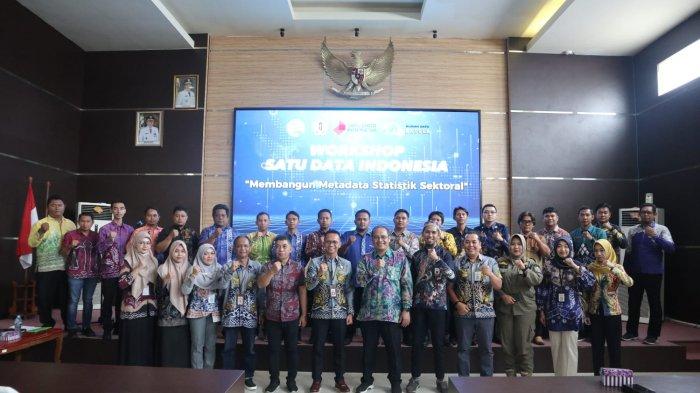 Dinas Komunikasi dan Informatika Kabupaten Barito Kuala Bidang Statistik dan Persandian menyelenggarakan Workshop Satu Data Indonesia dengan tema