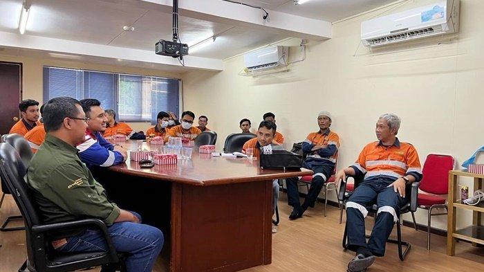 Kegiatan In House Training yang diadakan secara offline oleh PT Pertamina Lubricants (PTPL) di Meeting Room PT Indo Muro Kencana di Puruk Cahu, Kabupaten Murung Raya, Kalimantan Tengah, pada 10 Agustus 2023.