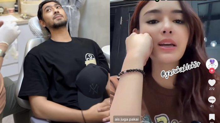 GELANG - Kolase Arya Saloka dan Amanda Manopo pakai gelang yang dicapture 1 Februari 2025.