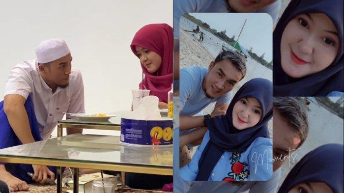 Kolase Gunawan Dwi Cahyo dan wanita diduga kekasih barunya.