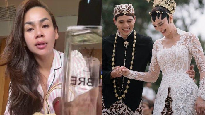 Kolase Melaney Ricardo, Maxime Bouttier dan Luna Maya dicapture Sabtu (10/5/2025).