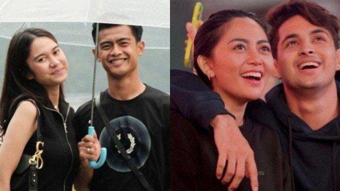 Kolase foto Azizah Salsha, Pratama Arhan, Rachel Vennya dan Salim Nauderer.