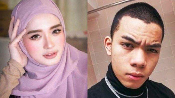 Kolase foto Inara Rusli dan Saaih Halilintar.