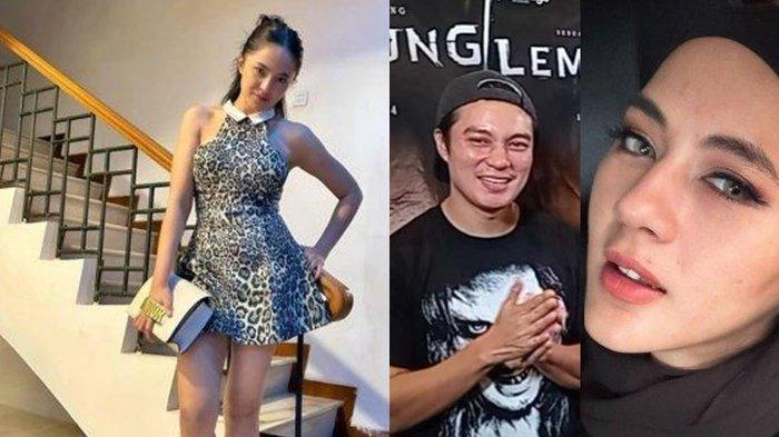 Kolase foto Marshanda, Baim Wong dan Paula Verhoeven.