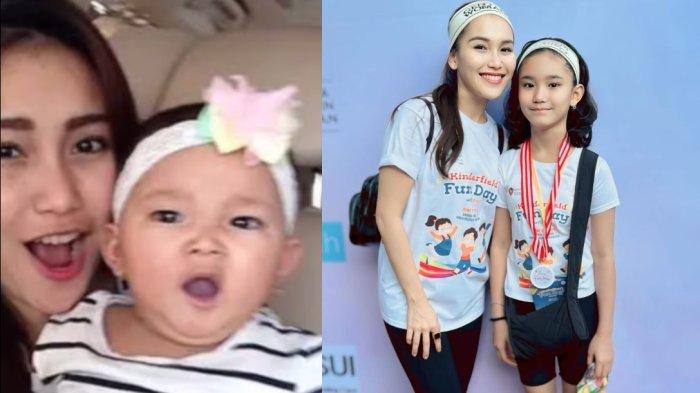 Kolase perubahan Bilqis dari bayi hingga jelang remaja terekam dalam unggahan Ayu Ting Ting.