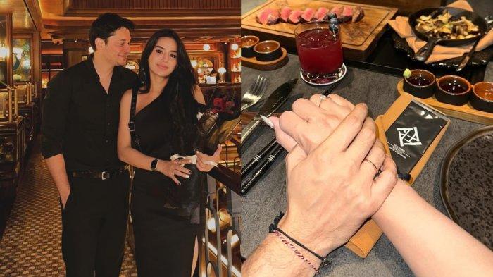 BERTUNANGAN - Kolase potret Andrew Andika dan Violentina Kaif dicapture Selasa (15/6/2025).