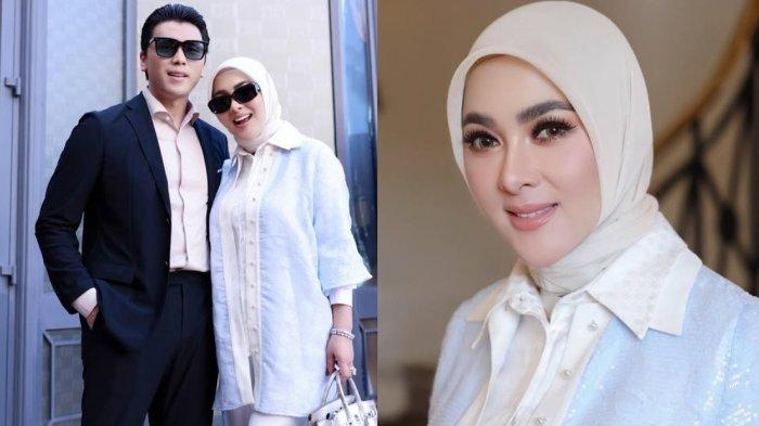 Kolase potret Reino Barack dan Syahrini di Perancis dicapture Sabtu (24/5/2025).