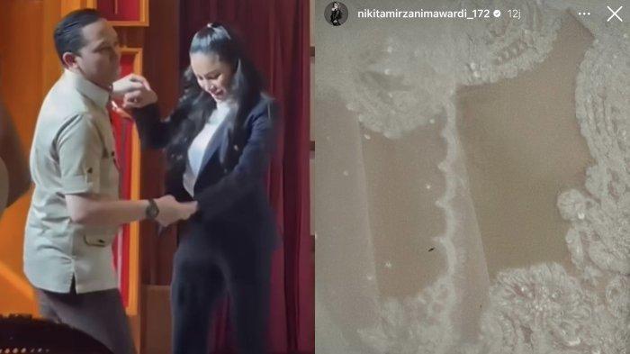 Nikita Mirzani pamer kebaya putih kala pacaran dengan ajudan Prabowo Subianto, Rizky Irmansyah.
