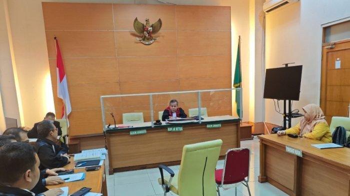 Persidangan praperadilan Gubernur Kalsel Sahbirin Noor di PN Jakarta Selatan, Jumat (8/11/ 2024).