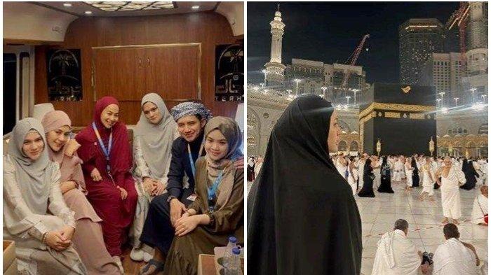 Paula Verhoeven berangkat umrah tanpa Baim Wong dan bersama rekan artis lainnya Feni Rose, Davina Karamoy, Chand Kelvin dan istri.