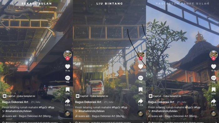Penampakan rumah Mahalini yang jelang rangkaian acara pernikahan dengan Rizky Febian pada 5 Mei 2024.