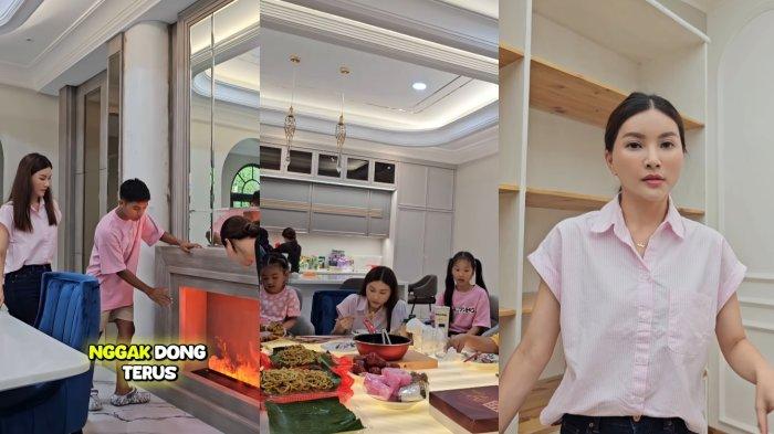 Sarwendah pamerkan penampakan mewah rumah baru jelang cerai dengan Ruben Onsu.